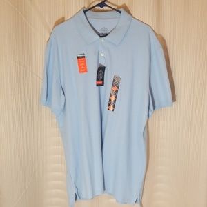 Men's performance polo, new, short sleeve